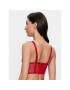 Hunkemöller Сутиен-топ Violet 200761 Червен - Pepit.bg
