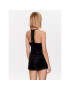 Hunkemöller Тениска на пижама Cami 201682 Черен Basic Fit - Pepit.bg