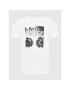 Hurley Тишърт Photo Palm AMTS22Q1PP Бял Regular Fit - Pepit.bg