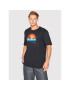Hurley Тишърт Swirlst MTS0030090 Черен Regular Fit - Pepit.bg