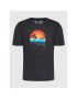 Hurley Тишърт Swirlst MTS0030090 Черен Regular Fit - Pepit.bg