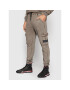 HYPE Долнище анцуг YWF-025 Кафяв Regular Fit - Pepit.bg
