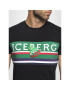 Iceberg Тишърт 19II1P0F0196309 Черен Regular Fit - Pepit.bg