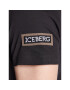 Iceberg Тишърт F01C63079000 Черен Regular Fit - Pepit.bg