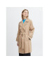ICHI Тренч 20117823 Бежов Regular Fit - Pepit.bg