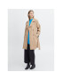 ICHI Тренч 20117823 Бежов Regular Fit - Pepit.bg
