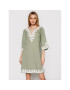 Iconique Ежедневна рокля Kaftan IC21 043 Зелен Regular Fit - Pepit.bg