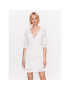 Iconique Лятна рокля IC23 025 Бял Regular Fit - Pepit.bg