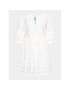 Iconique Лятна рокля IC23 025 Бял Regular Fit - Pepit.bg