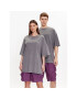 iets frans… Тишърт IF TONAL LOGO SS TEE 76398643 Сив Overshirt Fit - Pepit.bg