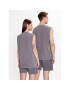 iets frans… Тишърт IF TONAL LOGO TANK 76555952 Сив Oversize - Pepit.bg