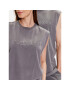 iets frans… Тишърт IF TONAL LOGO TANK 76555952 Сив Oversize - Pepit.bg