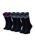Impala Комплект 3 чифта дълги чорапи дамски Stripe Sock 3 Pack IM787000 Черен - Pepit.bg