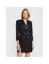 Imperial Коктейлна рокля ACP5EAW Черен Regular Fit - Pepit.bg