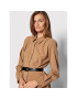 Imperial Рокля тип риза ACFHCME Кафяв Regular Fit - Pepit.bg