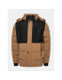 INDICODE Пухено яке Titan 15-755 Кафяв Regular Fit - Pepit.bg