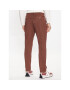 INDICODE Текстилни панталони Ville 60-291 Кафяв Regular Fit - Pepit.bg