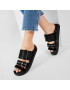 Inuikii Чехли Leather Straps 70104-031 Черен - Pepit.bg