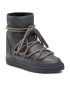 Inuikii Обувки Full Leather Wedge 70203-089 Сив - Pepit.bg