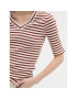 InWear Тишърт Dagnaiw Striped V 30107270 Цветен Slim Fit - Pepit.bg