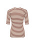 InWear Тишърт Dagnaiw Striped V 30107270 Цветен Slim Fit - Pepit.bg