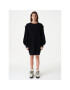IRO Плетена рокля Lorely AR641 Черен Relaxed Fit - Pepit.bg