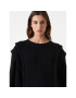 IRO Плетена рокля Lorely AR641 Черен Relaxed Fit - Pepit.bg