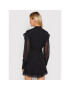 IXIAH Коктейлна рокля X211-80497 Черен Regular Fit - Pepit.bg