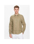J.Lindeberg Риза Clean FMST07687 Зелен Slim Fit - Pepit.bg