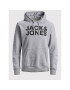 Jack&Jones Анцуг Corp Logo 12220976 Сив Regular Fit - Pepit.bg