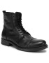 Jack&Jones Ботуши Russel Leather 12155999 Черен - Pepit.bg