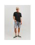 Jack&Jones Дънкови шорти Chris 12236193 Сив Relaxed Fit - Pepit.bg