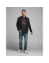 Jack&Jones Яке бомбър Rush 12165203 Черен Regular Fit - Pepit.bg