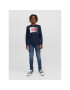 Jack&Jones Junior Блуза 12244209 Тъмносин Regular Fit - Pepit.bg