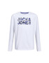 Jack&Jones Junior Блуза 12245920 Бял Loose Fit - Pepit.bg