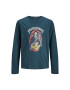 Jack&Jones Junior Блуза 12247588 Зелен Standard Fit - Pepit.bg