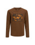 Jack&Jones Junior Блуза Hunter 12221208 Кафяв Regular Fit - Pepit.bg