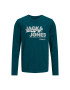 Jack&Jones Junior Блуза Hunter 12221208 Зелен Regular Fit - Pepit.bg