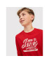 Jack&Jones Junior Блуза Jeans 12212313 Червен Regular Fit - Pepit.bg