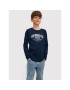 Jack&Jones Junior Блуза Jeans 12212313 Тъмносин Regular Fit - Pepit.bg