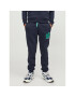 Jack&Jones Junior Долнище анцуг 12243083 Тъмносин Relaxed Fit - Pepit.bg