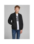 Jack&Jones Junior Яке бомбър Rush 12182385 Черен Regular Fit - Pepit.bg