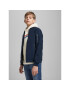 Jack&Jones Junior Яке бомбър Rush 12182385 Тъмносин Regular Fit - Pepit.bg