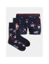 Jack&Jones Junior Комплект боксерки и чорапи 12246668 Тъмносин - Pepit.bg