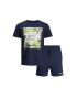 Jack&Jones Junior Комплект тишърт и спортни шорти 12235343 Тъмносин Regular Fit - Pepit.bg