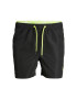 Jack&Jones Junior Плувни шорти 12227525 Черен Regular Fit - Pepit.bg