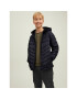 Jack&Jones Junior Пухено яке Hero 12212568 Черен Regular Fit - Pepit.bg