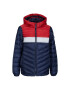 Jack&Jones Junior Пухено яке 12212568 Тъмносин Regular Fit - Pepit.bg