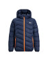 Jack&Jones Junior Пухено яке 12236560 Тъмносин Regular Fit - Pepit.bg