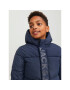 Jack&Jones Junior Пухено яке 12246122 Тъмносин Regular Fit - Pepit.bg